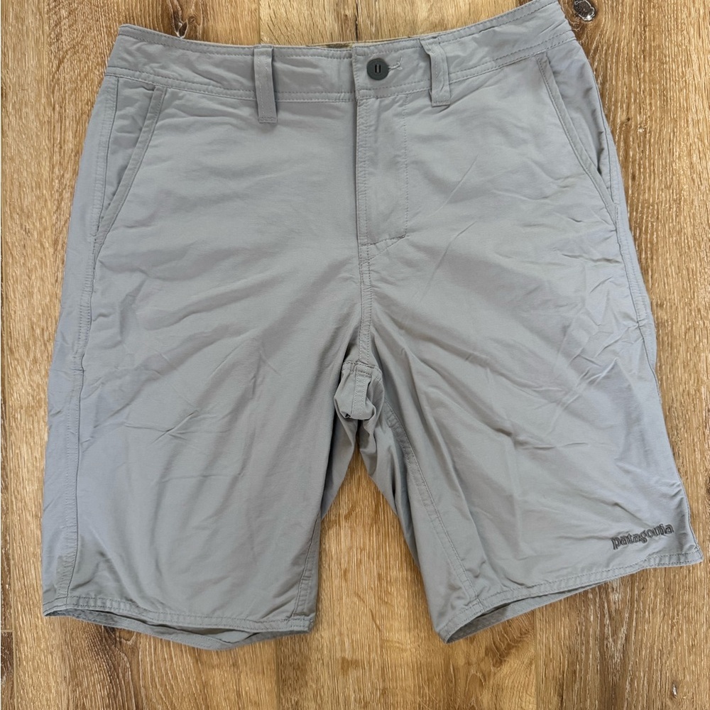 Patagonia Gray Athletic Shorts Versatile Performance Wear